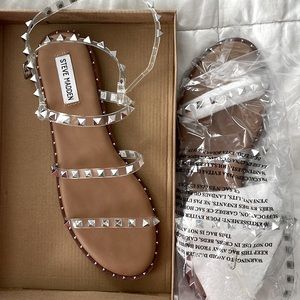 Steve Madden travel studded sandals NWT, size 11